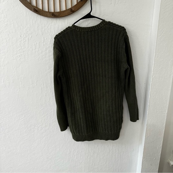 Cabi Aerial Sweater Style 3536 Green Longline Cardigan Sz Small - Picture 8 of 13